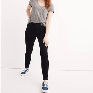 Madewell 10" High Rise Skinny Black Pants - size 29